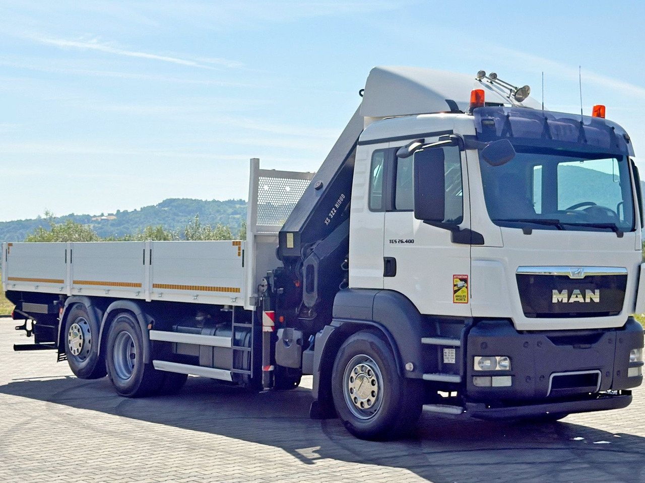 MAN TGS 26.400 * HIAB 322 EP-5 HIDUO + FUNK* TOP - Camion grue: photos 3 MAN TGS 26.400 * HIAB 322 EP-5 HIDUO + FUNK* TOP - Camion grue: photos 3