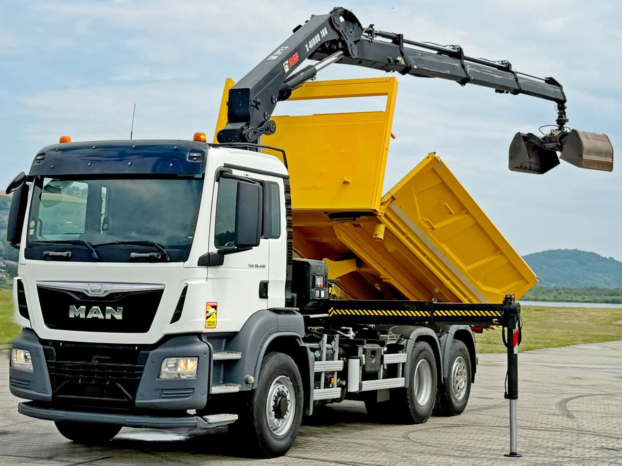 MAN TGS 26.400 * HIAB X-HIDUO 188 E-3 + FUNK * 6x4 - Camion grue: photos 3 MAN TGS 26.400 * HIAB X-HIDUO 188 E-3 + FUNK * 6x4 - Camion grue: photos 3