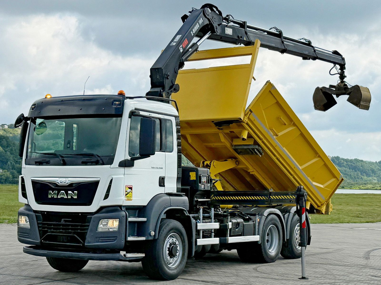 MAN TGS 26.400 * HIAB X-HIDUO 188 E-3 + FUNK * 6x4 - Camion grue: photos 3 MAN TGS 26.400 * HIAB X-HIDUO 188 E-3 + FUNK * 6x4 - Camion grue: photos 3