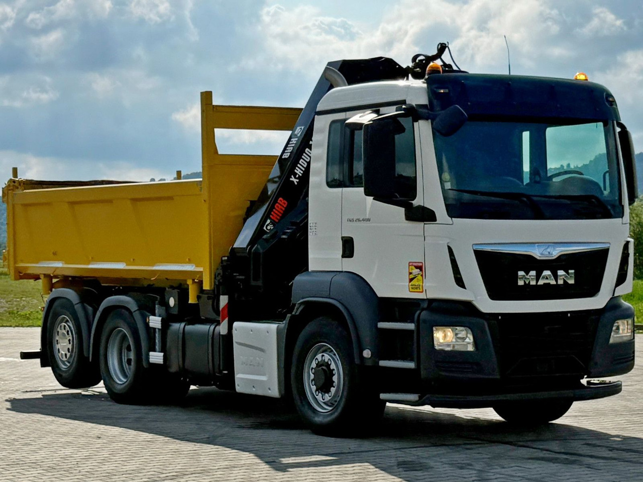 MAN TGS 26.400 * HIAB X-HIDUO 188 E-3 + FUNK * 6x4 - Camion grue: photos 4 MAN TGS 26.400 * HIAB X-HIDUO 188 E-3 + FUNK * 6x4 - Camion grue: photos 4