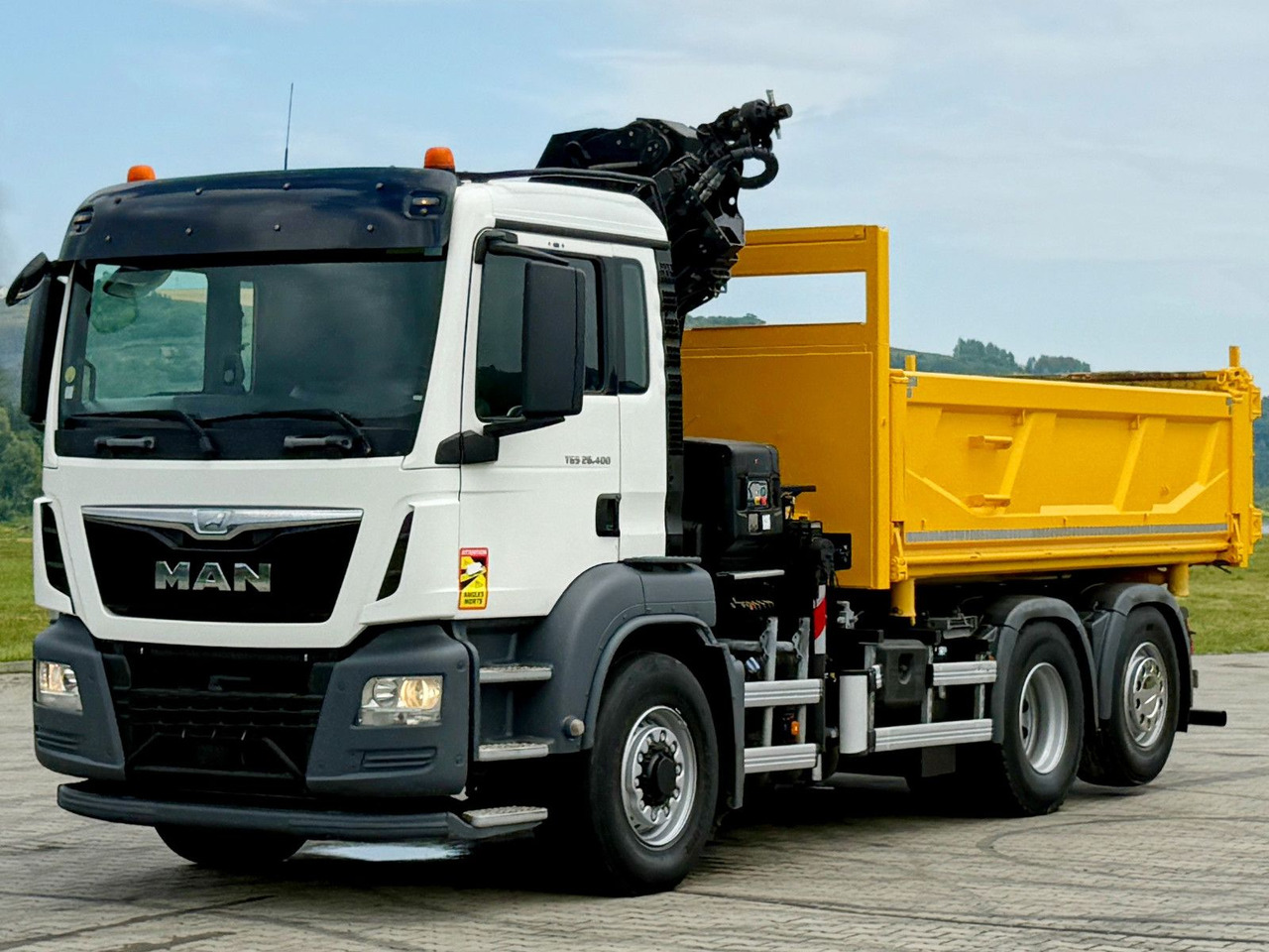 MAN TGS 26.400 * HIAB X-HIDUO 188 E-3 + FUNK * 6x4 - Camion grue: photos 5 MAN TGS 26.400 * HIAB X-HIDUO 188 E-3 + FUNK * 6x4 - Camion grue: photos 5