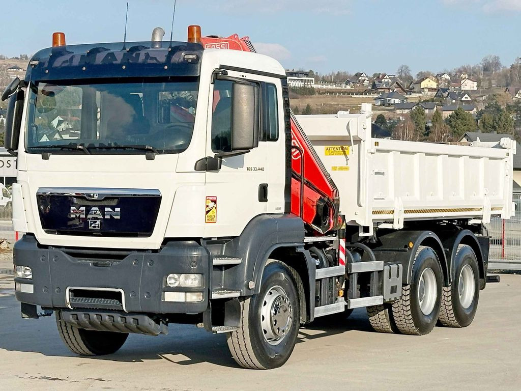 MAN TGS 33.440 * FASSI F155A.0.22/ FUNK *6x4 - Camion benne, Camion grue: photos 3 MAN TGS 33.440 * FASSI F155A.0.22/ FUNK *6x4 - Camion benne, Camion grue: photos 3