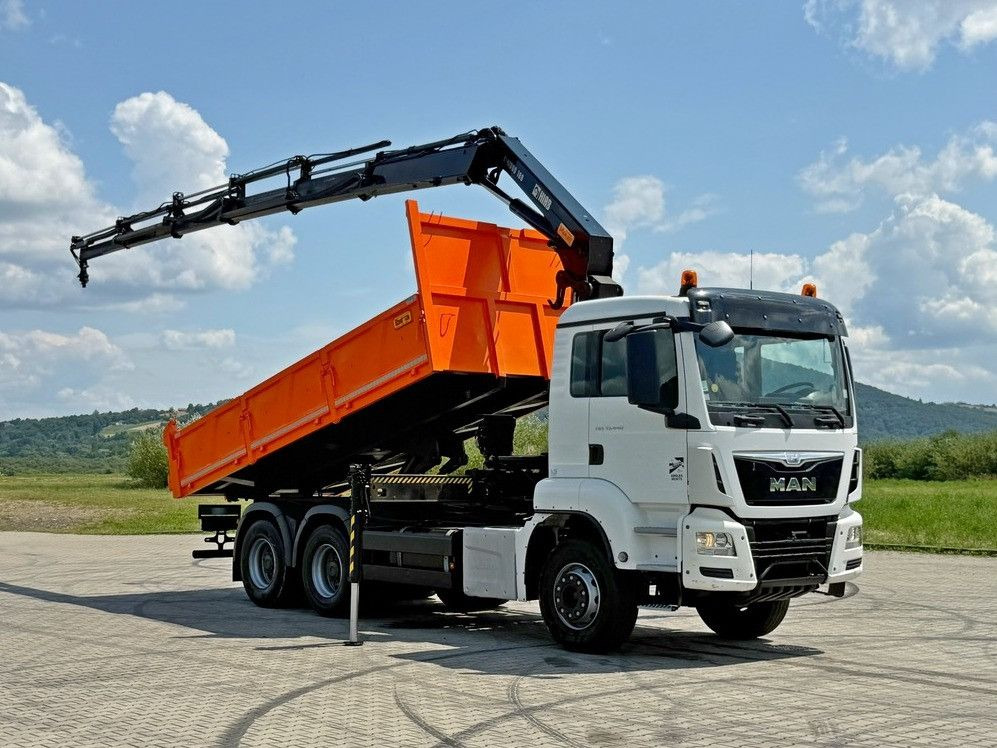 MAN TGS 33.440 * HIAB X-HIDUO 188 E-5 + FUNK * 6x4 - Camion grue: photos 2 MAN TGS 33.440 * HIAB X-HIDUO 188 E-5 + FUNK * 6x4 - Camion grue: photos 2