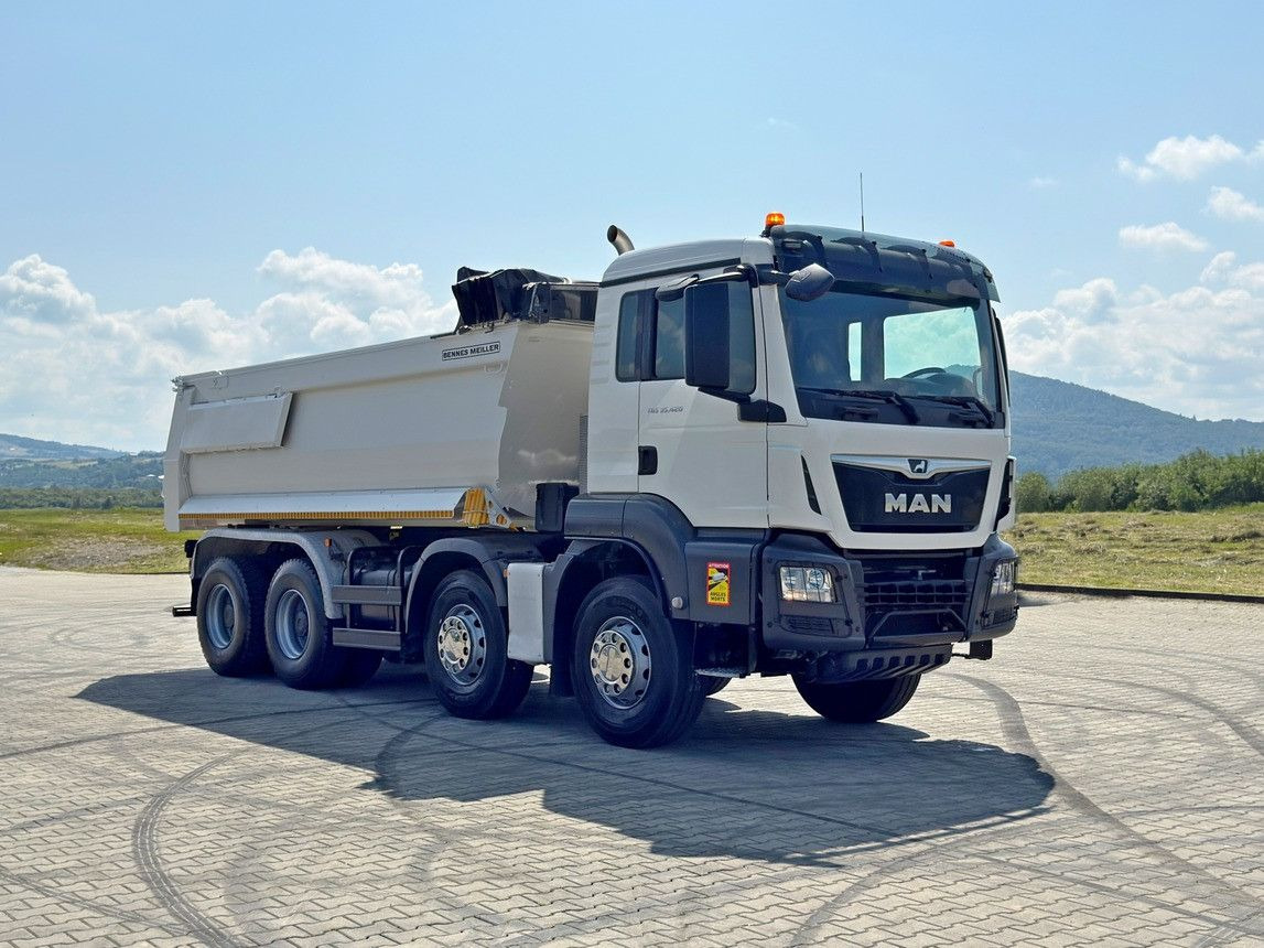 MAN TGS 35.420 KIPPER * 8x4 * TOPZUSTAND - Camion benne: photos 2 MAN TGS 35.420 KIPPER * 8x4 * TOPZUSTAND - Camion benne: photos 2