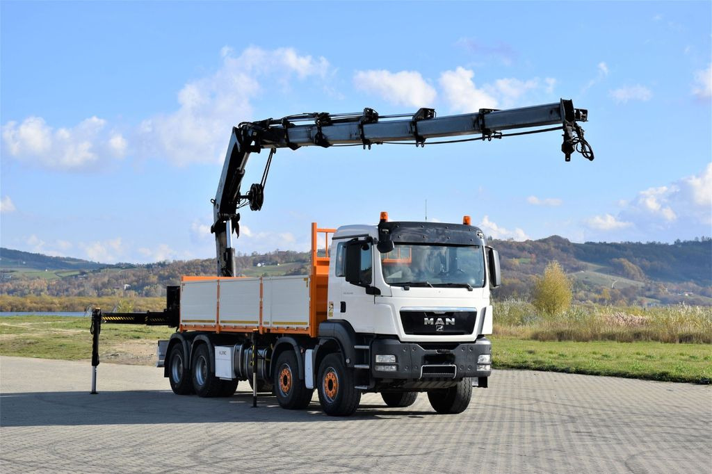 MAN TGS 35.440 * HIAB 322 EP-5HIPRO+FUNK / 8x4! MAN TGS 35.440 * HIAB 322 EP-5HIPRO+FUNK / 8x4! - Camion grue, Camion plateau: photos 2 MAN TGS 35.440 * HIAB 322 EP-5HIPRO+FUNK / 8x4! MAN TGS 35.440 * HIAB 322 EP-5HIPRO+FUNK / 8x4! - Camion grue, Camion plateau: photos 2
