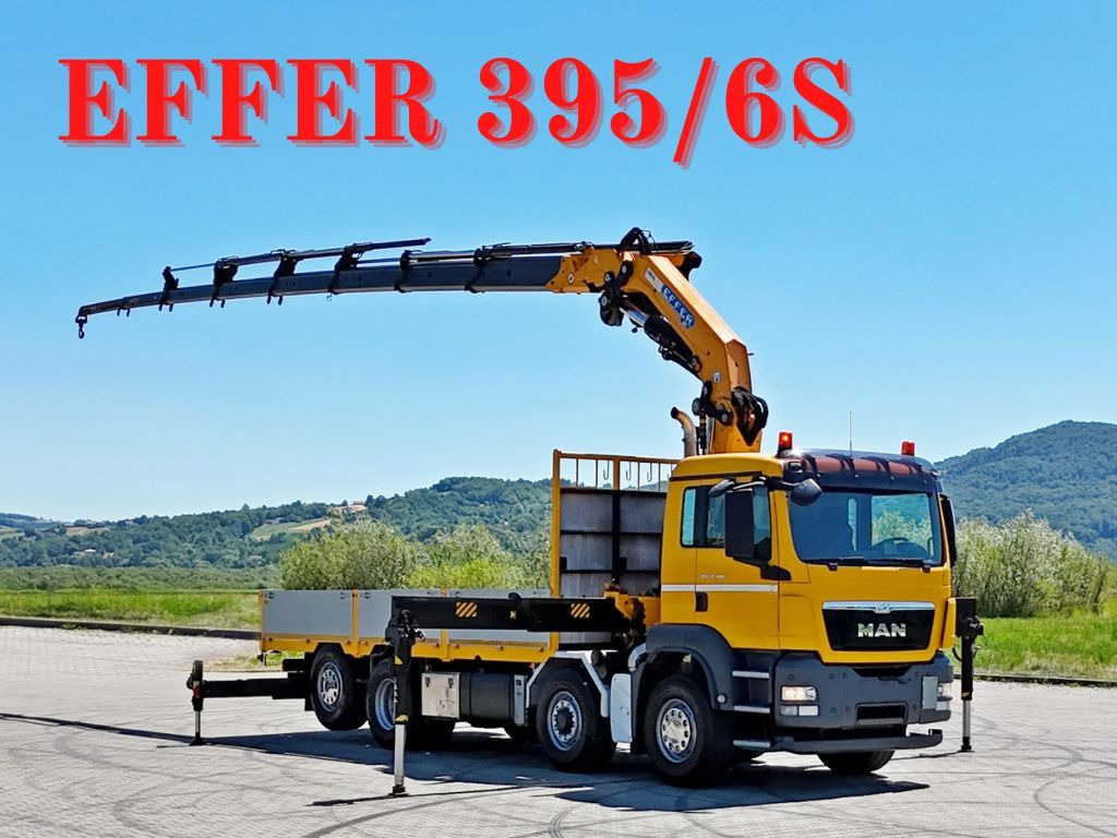 MAN TGS 35.480 * EFFER 395/6S + FUNK / 8x4 - Camion grue: photos 1 MAN TGS 35.480 * EFFER 395/6S + FUNK / 8x4 - Camion grue: photos 1