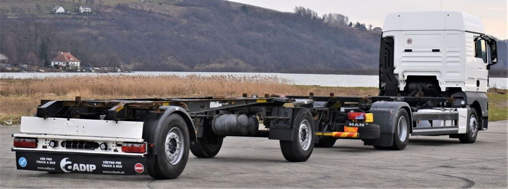 MAN TGX 18.440 Fahrgestell 7,00m + Anhänger 6,90m - Châssis cabine, Camion grue: photos 3 MAN TGX 18.440 Fahrgestell 7,00m + Anhänger 6,90m - Châssis cabine, Camion grue: photos 3