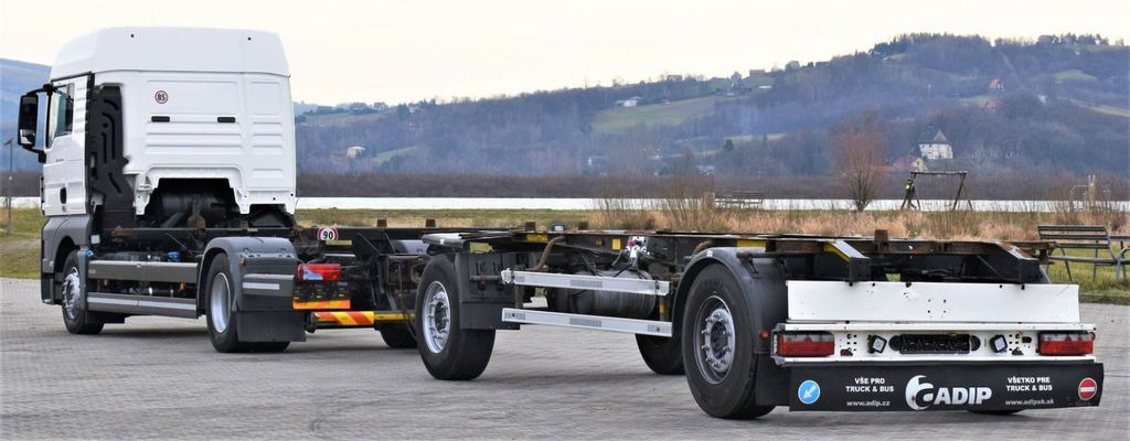 MAN TGX 18.440 Fahrgestell 7,00m + Anhänger 6,90m - Châssis cabine, Camion grue: photos 4 MAN TGX 18.440 Fahrgestell 7,00m + Anhänger 6,90m - Châssis cabine, Camion grue: photos 4