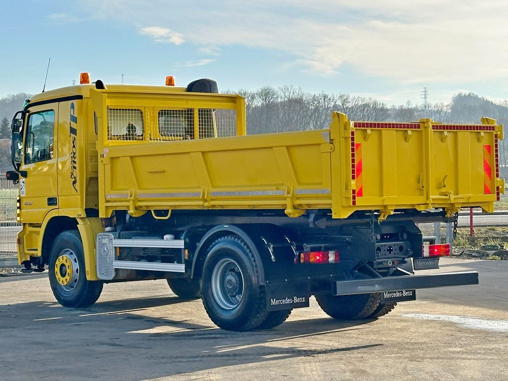 Camion benne, Camion grue Mercedes-Benz ACTROS 1832* KIPPER 4,60 m + BORDMATIC * TOP: photos 8