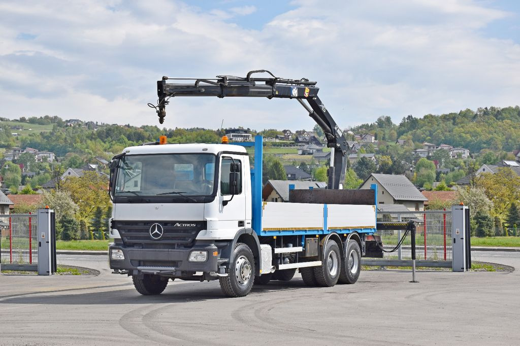Mercedes-Benz ACTROS 2632 * HIAB 144BS-2HIDUO+FUNK / 6x4 - Camion grue: photos 2 Mercedes-Benz ACTROS 2632 * HIAB 144BS-2HIDUO+FUNK / 6x4 - Camion grue: photos 2