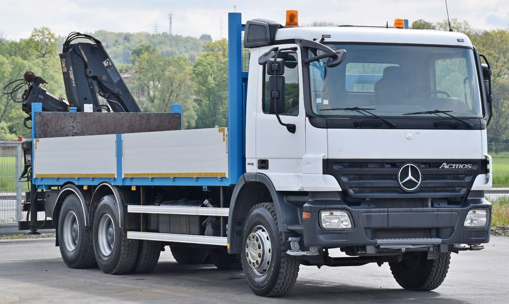 Mercedes-Benz ACTROS 2632 * HIAB 144BS-2HIDUO+FUNK / 6x4 - Camion grue: photos 3 Mercedes-Benz ACTROS 2632 * HIAB 144BS-2HIDUO+FUNK / 6x4 - Camion grue: photos 3