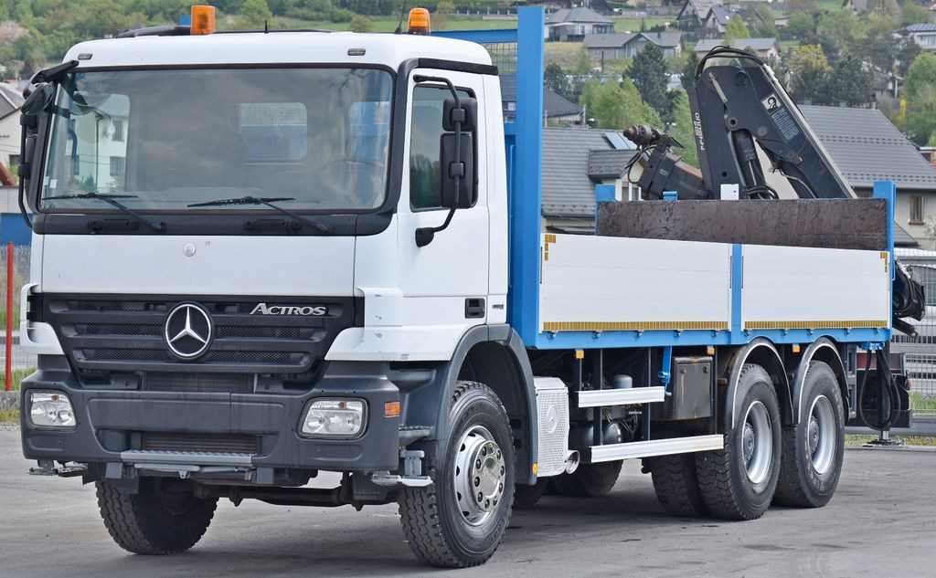 Mercedes-Benz ACTROS 2632 * HIAB 144BS-2HIDUO+FUNK / 6x4 - Camion grue: photos 4 Mercedes-Benz ACTROS 2632 * HIAB 144BS-2HIDUO+FUNK / 6x4 - Camion grue: photos 4