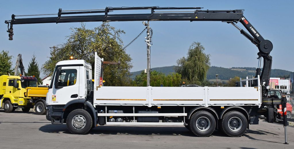 Mercedes-Benz ACTROS 2636 *HIAB X-HIDUO 188 ES-4/FUNK + * 6x4 - Camion grue, Camion plateau: photos 5 Mercedes-Benz ACTROS 2636 *HIAB X-HIDUO 188 ES-4/FUNK + * 6x4 - Camion grue, Camion plateau: photos 5