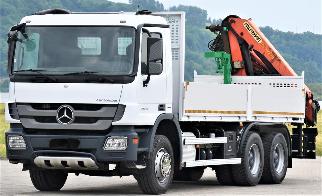 Mercedes-Benz ACTROS 2636 * PK 16002 C + FUNK/6x4 - Camion grue, Camion plateau: photos 3 Mercedes-Benz ACTROS 2636 * PK 16002 C + FUNK/6x4 - Camion grue, Camion plateau: photos 3