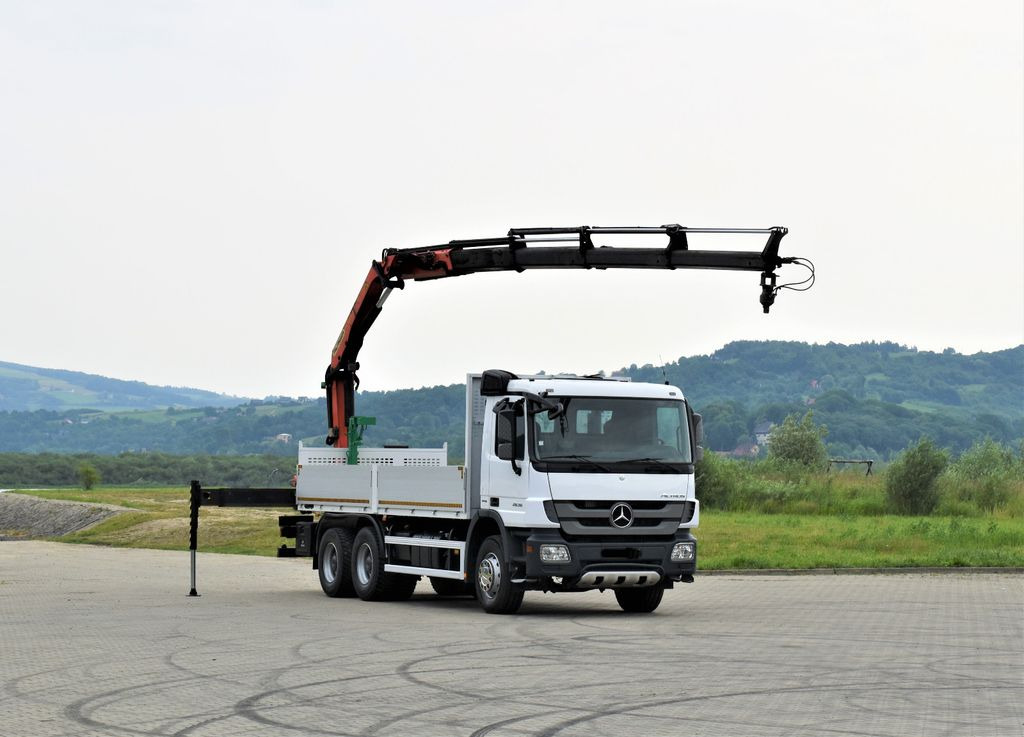 Mercedes-Benz ACTROS 2636 * PK 16002 C + FUNK/6x4 - Camion grue, Camion plateau: photos 2 Mercedes-Benz ACTROS 2636 * PK 16002 C + FUNK/6x4 - Camion grue, Camion plateau: photos 2