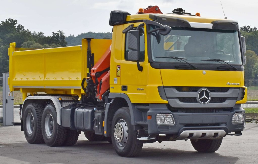 Mercedes-Benz ACTROS 2644 * PK 16001 - K A/FUNK * 6x4 - Camion grue, Camion benne: photos 4 Mercedes-Benz ACTROS 2644 * PK 16001 - K A/FUNK * 6x4 - Camion grue, Camion benne: photos 4