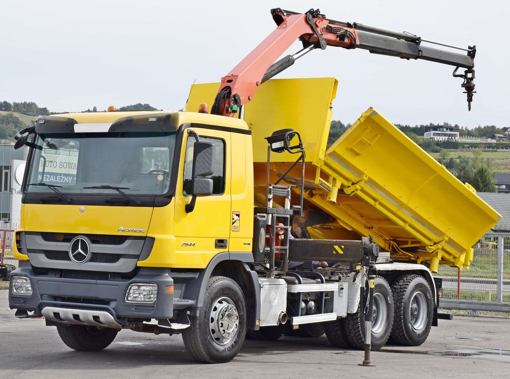 Mercedes-Benz ACTROS 2644 * PK 16001 - K A/FUNK * 6x4 - Camion benne, Camion grue: photos 3 Mercedes-Benz ACTROS 2644 * PK 16001 - K A/FUNK * 6x4 - Camion benne, Camion grue: photos 3