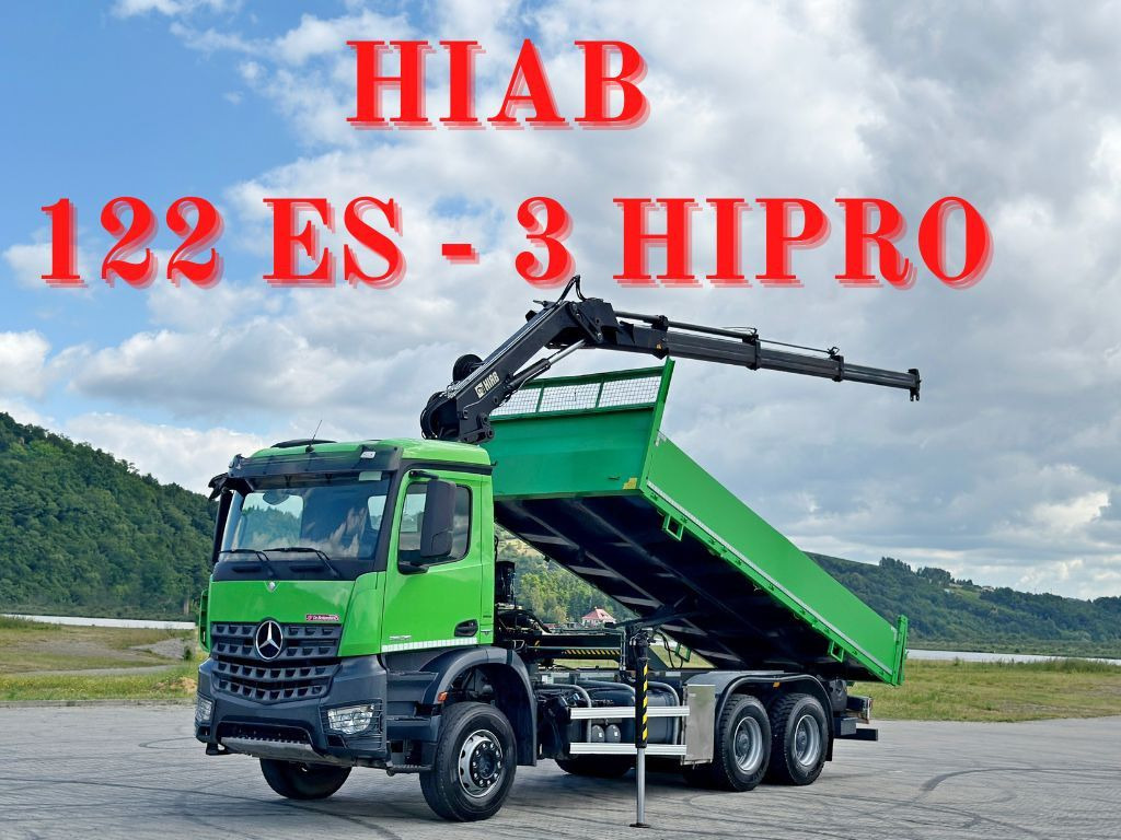 Mercedes-Benz AROCS 2636 * HIAB 122 ES - 3 HIPRO * 6x4 - Camion grue: photos 1 Mercedes-Benz AROCS 2636 * HIAB 122 ES - 3 HIPRO * 6x4 - Camion grue: photos 1