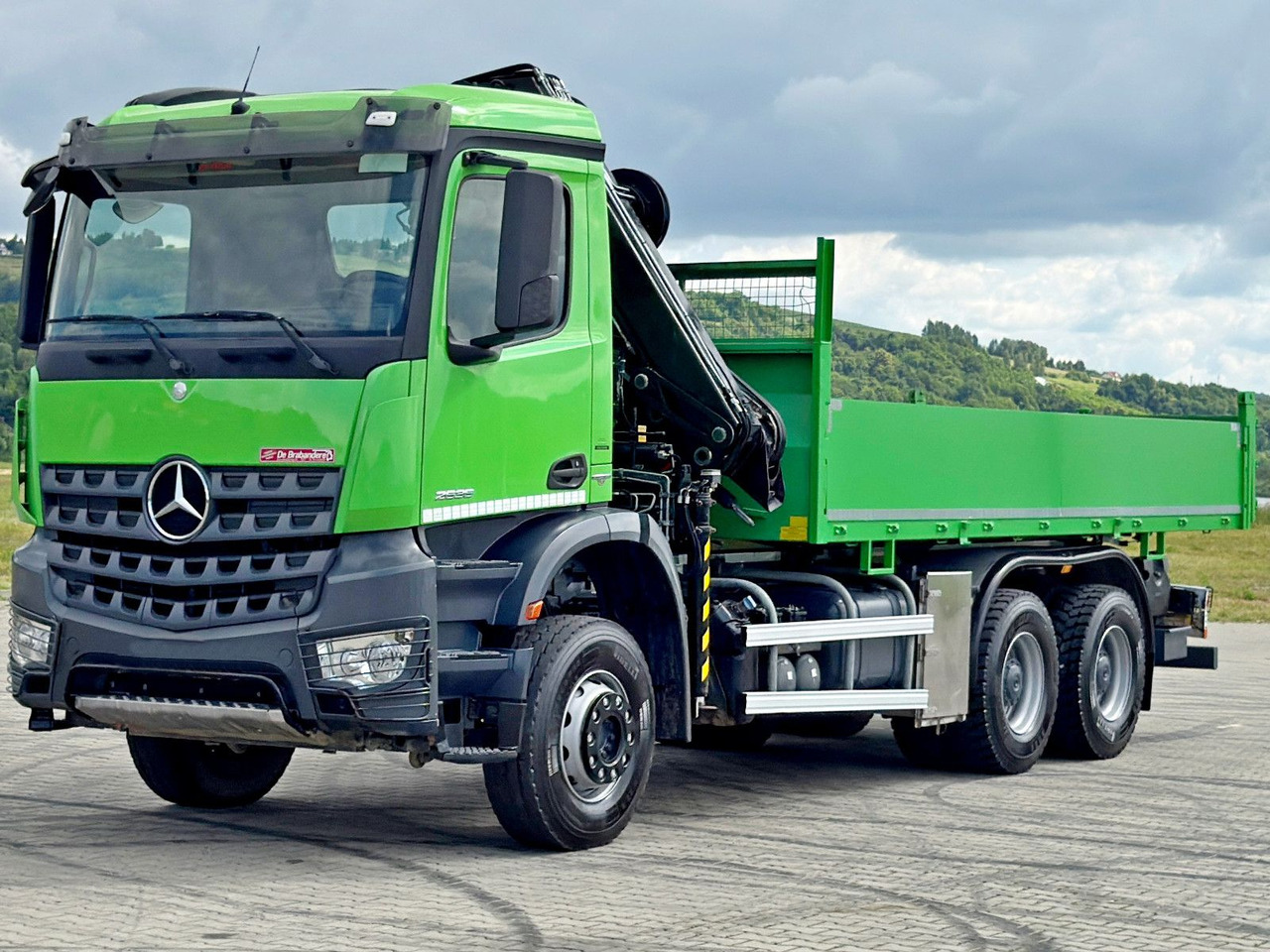 Mercedes-Benz AROCS 2636 * HIAB 122 ES - 3 HIPRO * 6x4 - Camion benne, Camion grue: photos 4 Mercedes-Benz AROCS 2636 * HIAB 122 ES - 3 HIPRO * 6x4 - Camion benne, Camion grue: photos 4