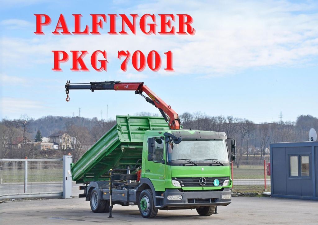 Mercedes-Benz ATEGO 1224 Kipper 4,00m* KRAN * TOPZUSTAND Mercedes-Benz ATEGO 1224 Kipper 4,00m* KRAN * TOPZUSTAND - Camion grue, Camion benne: photos 1 Mercedes-Benz ATEGO 1224 Kipper 4,00m* KRAN * TOPZUSTAND Mercedes-Benz ATEGO 1224 Kipper 4,00m* KRAN * TOPZUSTAND - Camion grue, Camion benne: photos 1