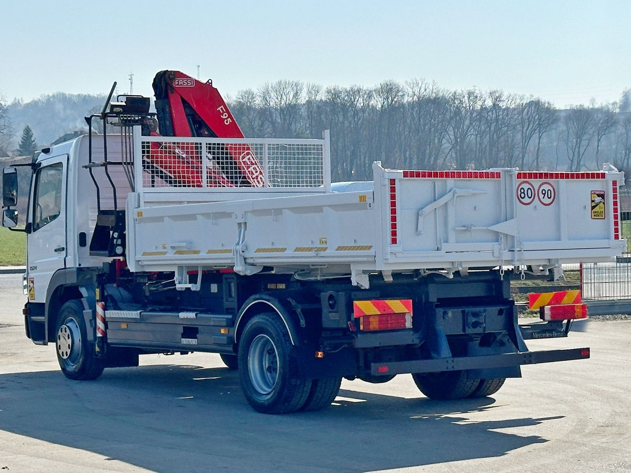 Mercedes-Benz ATEGO 1524 Kipper 4,35 m* FASSI F95A.21* TOP - Camion grue: photos 4 Mercedes-Benz ATEGO 1524 Kipper 4,35 m* FASSI F95A.21* TOP - Camion grue: photos 4