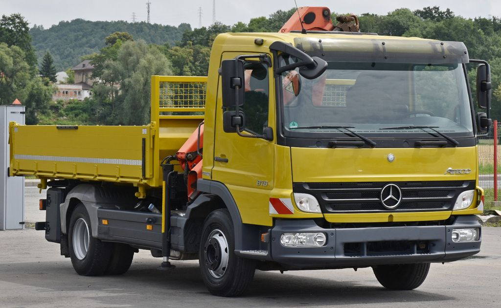 Mercedes-Benz ATEGO 818 * KIPPER 4,05m + PK 6501A * TOP - Camion grue, Camion benne: photos 3 Mercedes-Benz ATEGO 818 * KIPPER 4,05m + PK 6501A * TOP - Camion grue, Camion benne: photos 3
