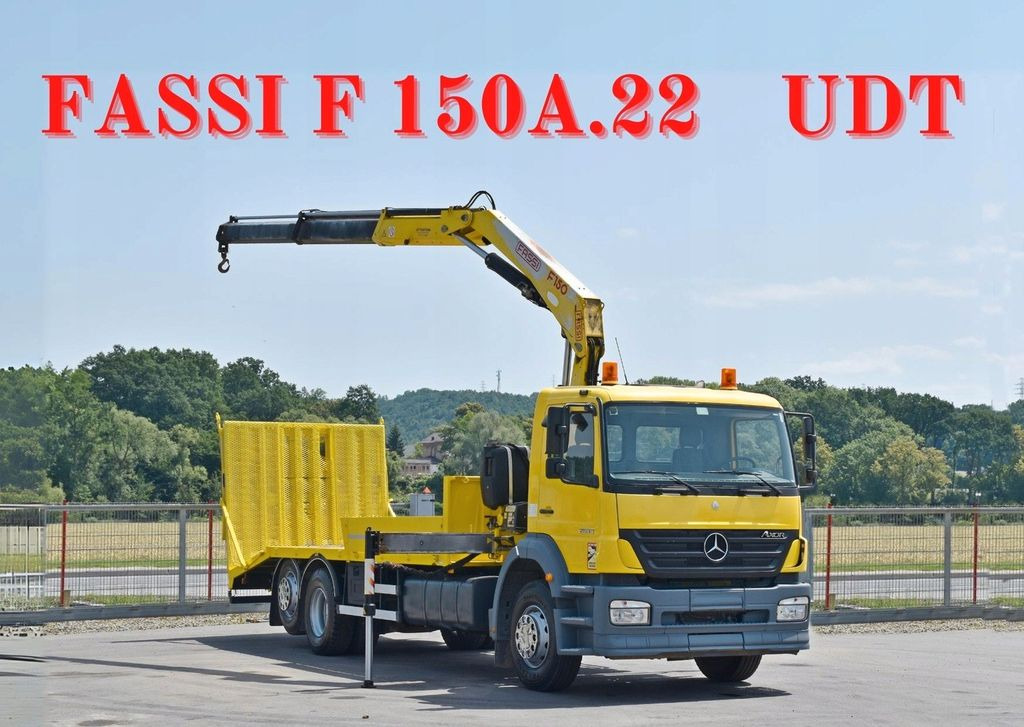 Mercedes-Benz AXOR 2533 ABSCHLEPPWAGEN 7,50 m + FASSI F150A.22 Mercedes-Benz AXOR 2533 ABSCHLEPPWAGEN 7,50 m + FASSI F150A.22 - Remorqueuse: photos 1 Mercedes-Benz AXOR 2533 ABSCHLEPPWAGEN 7,50 m + FASSI F150A.22 Mercedes-Benz AXOR 2533 ABSCHLEPPWAGEN 7,50 m + FASSI F150A.22 - Remorqueuse: photos 1