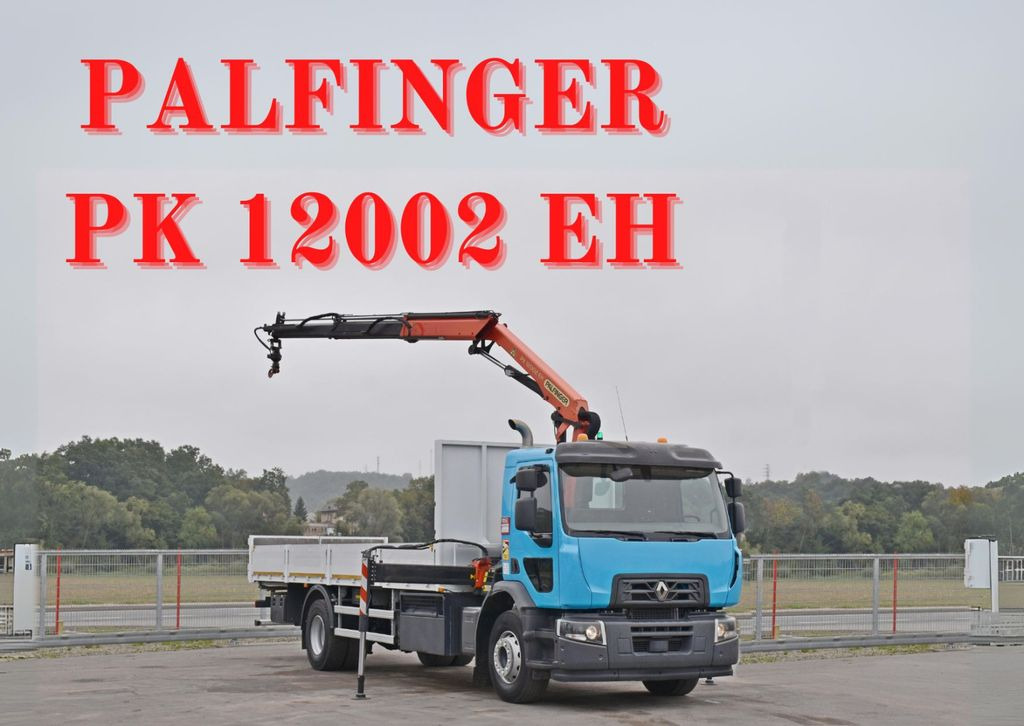 Renault C 320 * PK 12002 EH A + FUNK * TOPZUSTAND - Camion grue, Camion plateau: photos 1 Renault C 320 * PK 12002 EH A + FUNK * TOPZUSTAND - Camion grue, Camion plateau: photos 1