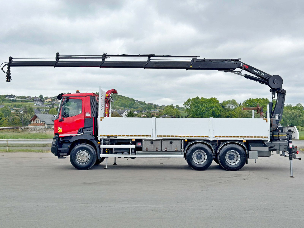 Renault C 430 *HIAB X - HIDUO 188 ES - 4 + FUNK * 6x4 - Camion grue: photos 5 Renault C 430 *HIAB X - HIDUO 188 ES - 4 + FUNK * 6x4 - Camion grue: photos 5