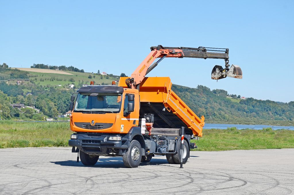 Renault KERAX 370 DXI* KIPPER 3,70m *PK 15500 + FUNK*TOP - Camion grue, Camion benne: photos 2 Renault KERAX 370 DXI* KIPPER 3,70m *PK 15500 + FUNK*TOP - Camion grue, Camion benne: photos 2