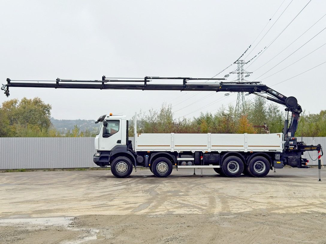 Renault KERAX 430 * HIAB 211 EP-5 HIDUO /FUNK *8x4 - Camion grue: photos 5 Renault KERAX 430 * HIAB 211 EP-5 HIDUO /FUNK *8x4 - Camion grue: photos 5