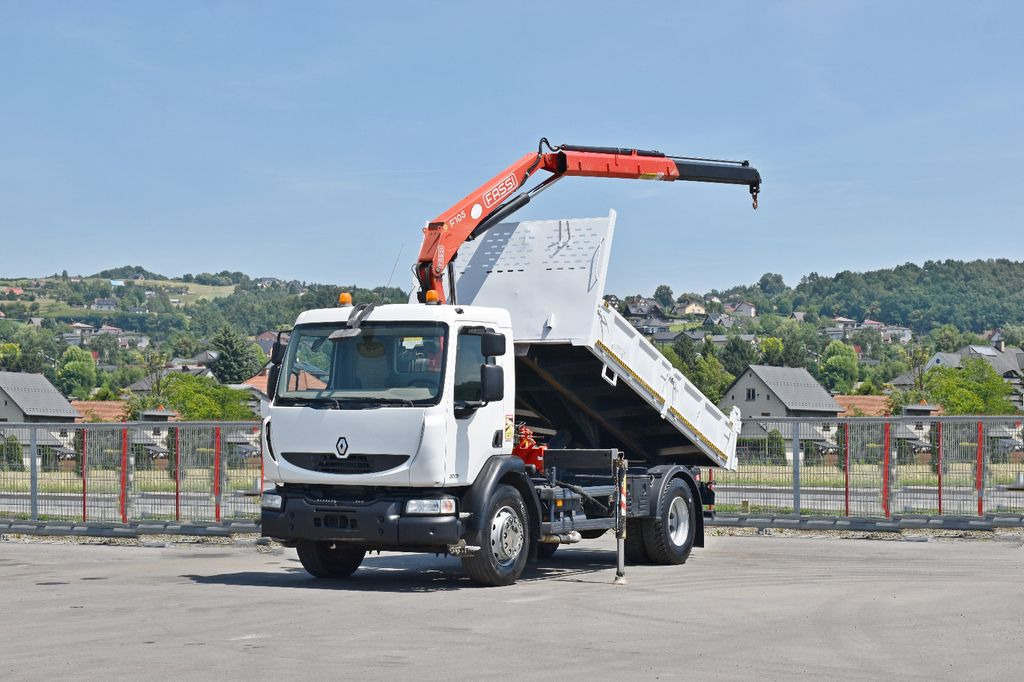 Renault MIDLUM 300 DXI * FASSI F105A.0.21 + PILOT* TOP - Camion grue, Camion benne: photos 2 Renault MIDLUM 300 DXI * FASSI F105A.0.21 + PILOT* TOP - Camion grue, Camion benne: photos 2