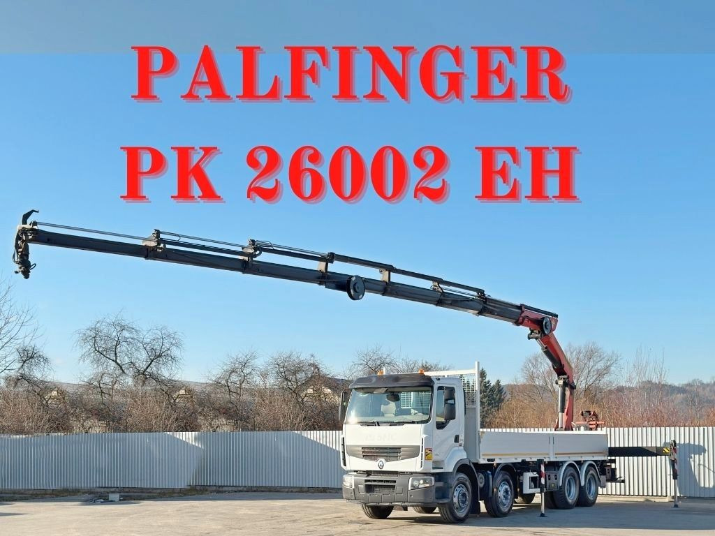 Renault Premium 430 DXI * PRITSCHE 7,40m *PK 26002 EH - Camion grue: photos 1 Renault Premium 430 DXI * PRITSCHE 7,40m *PK 26002 EH - Camion grue: photos 1