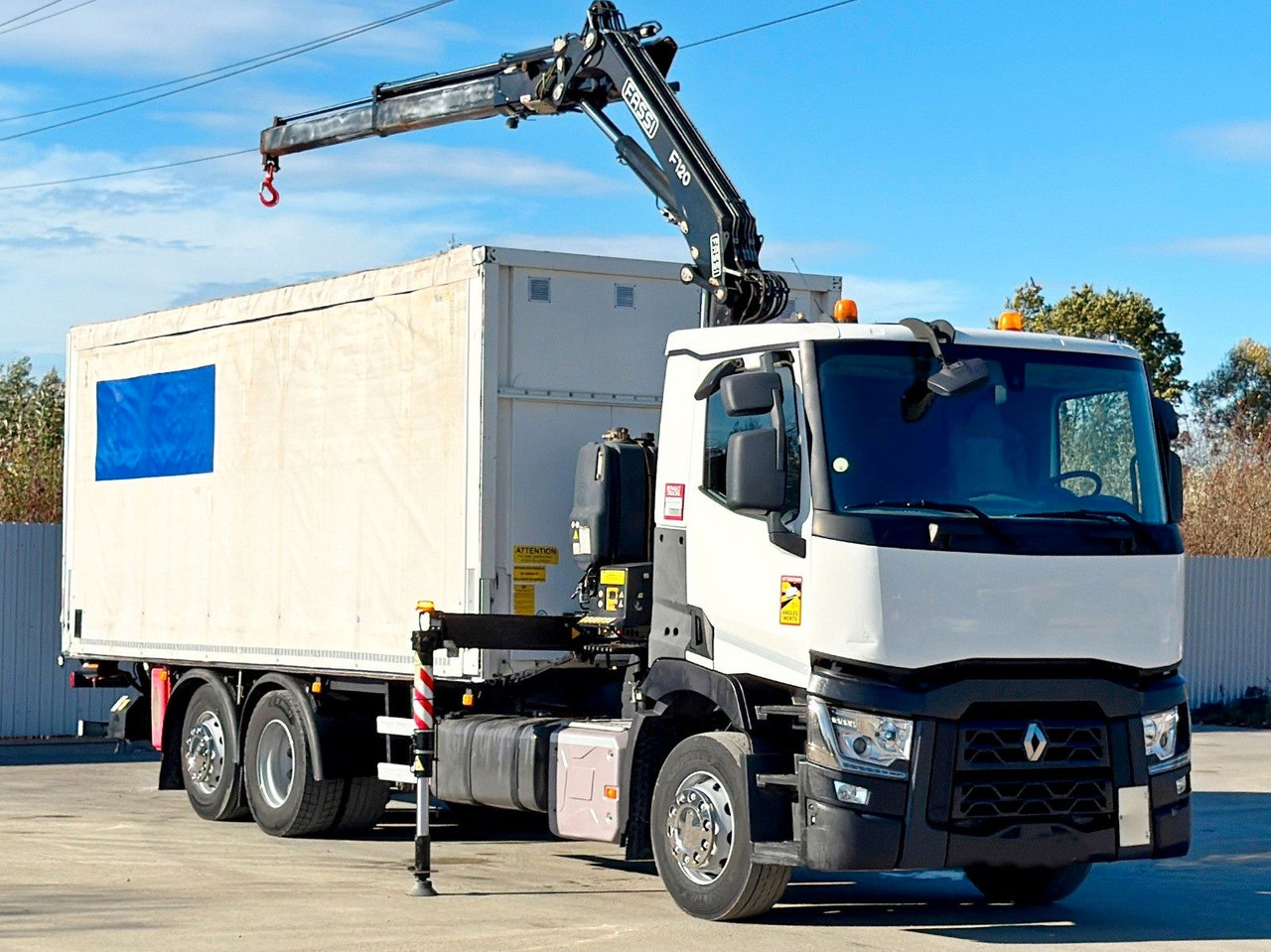 Renault T380 * FASSI F120B.2.22 / 6x2* TOP - Camion grue: photos 2 Renault T380 * FASSI F120B.2.22 / 6x2* TOP - Camion grue: photos 2