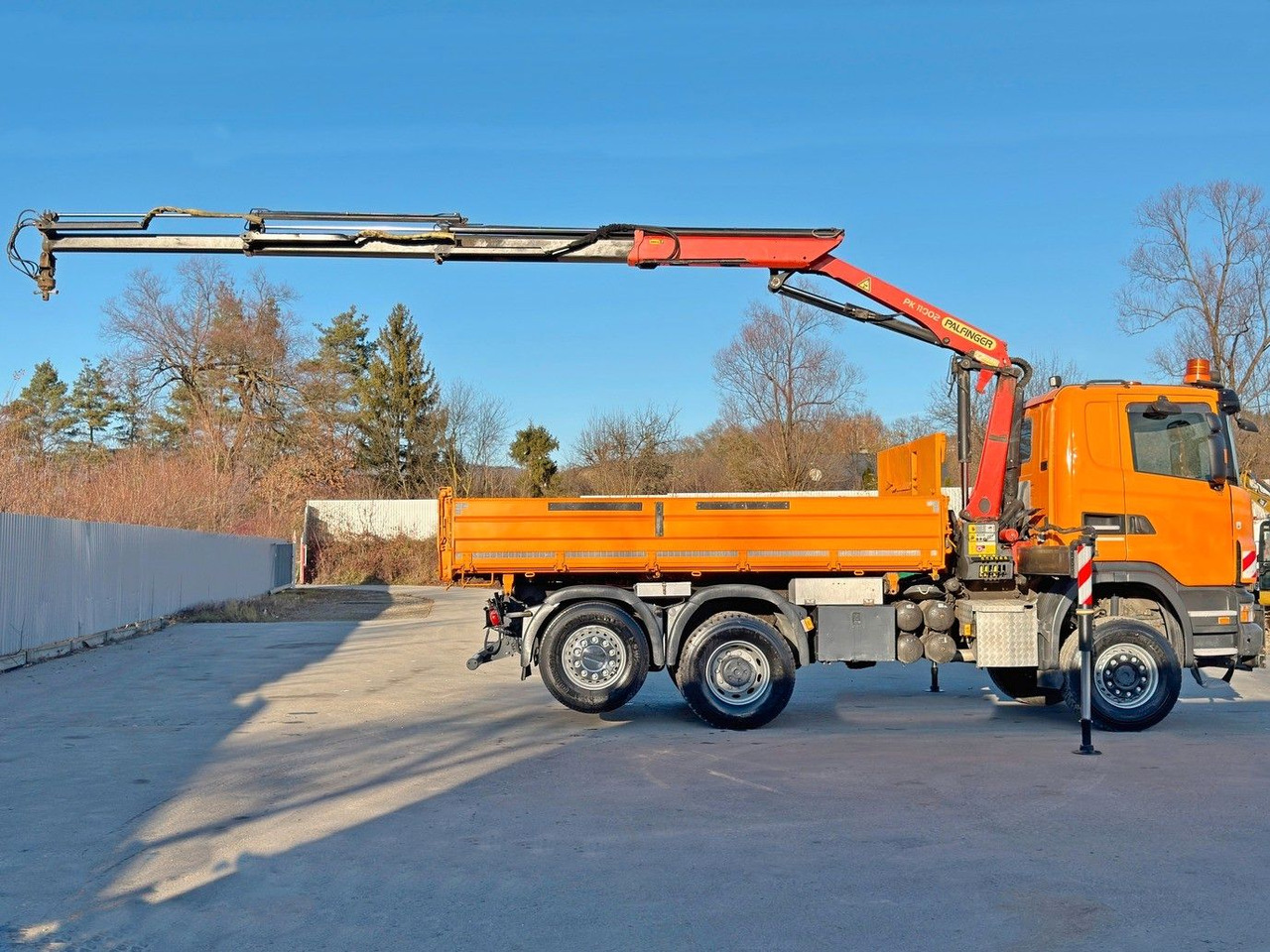 Scania G 360 * KIPPER 4,60m * PALFINGER PK 11002/ 4x4 - Camion grue: photos 5 Scania G 360 * KIPPER 4,60m * PALFINGER PK 11002/ 4x4 - Camion grue: photos 5