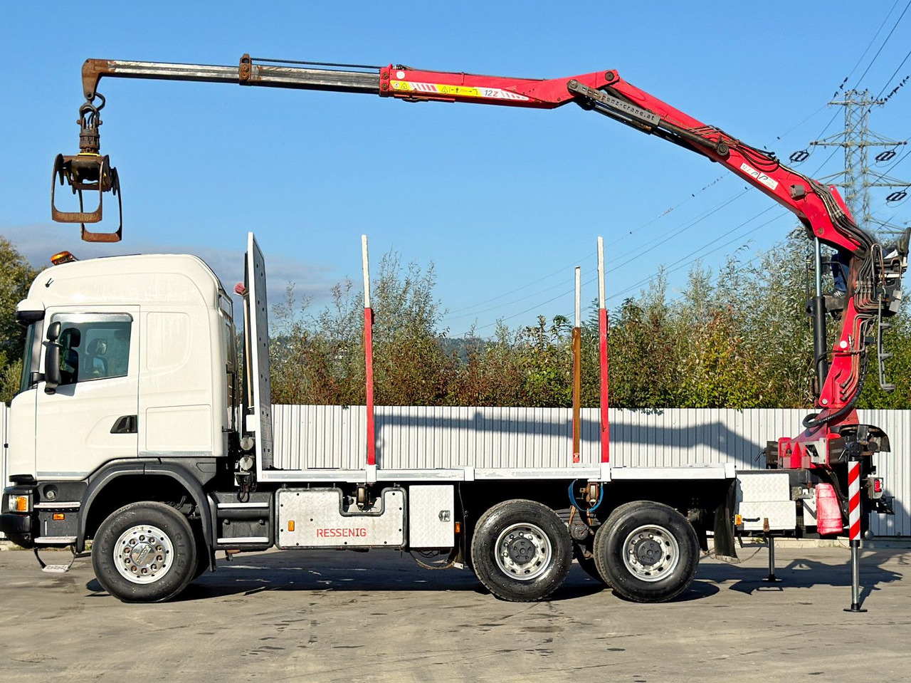 Scania G490* HOLZTRANSPORTER * PENZ 12Z8.70* 6x6 - Camion grue: photos 5 Scania G490* HOLZTRANSPORTER * PENZ 12Z8.70* 6x6 - Camion grue: photos 5