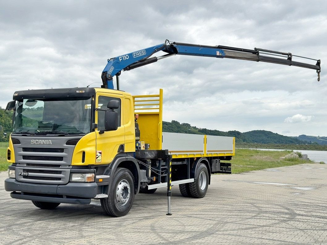Scania P 270 * FASSI F110A.23 + FUNK * TOPZUSTAND - Camion grue: photos 2 Scania P 270 * FASSI F110A.23 + FUNK * TOPZUSTAND - Camion grue: photos 2