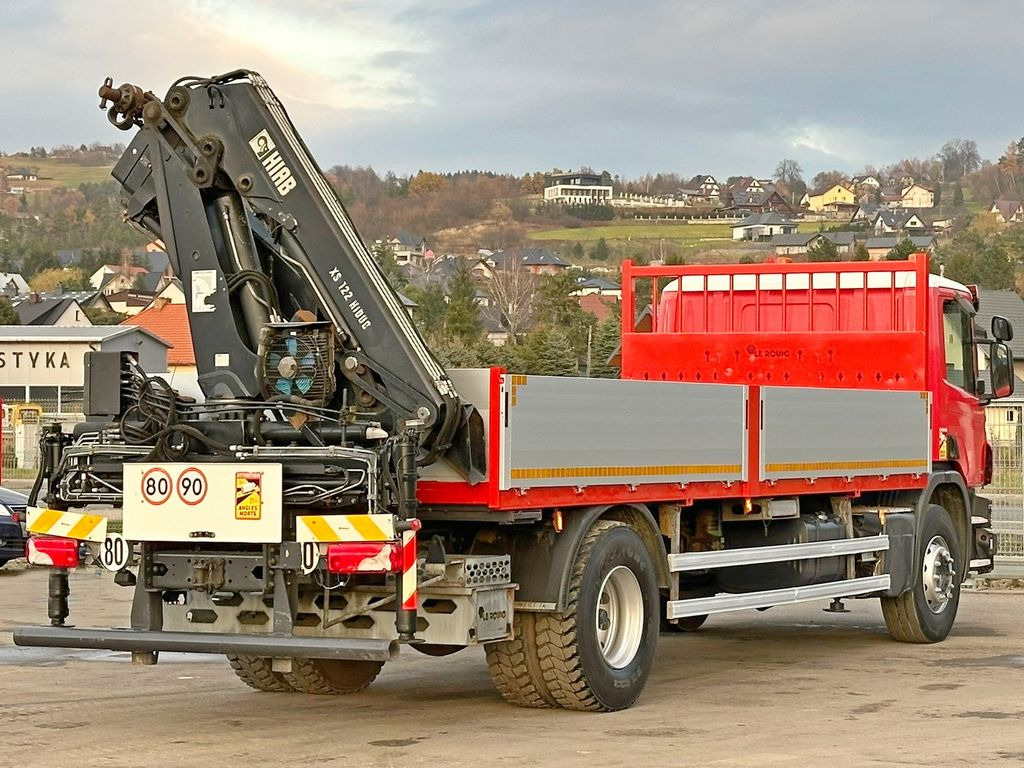 Camion grue, Camion plateau Scania P 280 * HIAB 122 E - 2 HIDUO + FUNK* TOPZUSTAND: photos 7