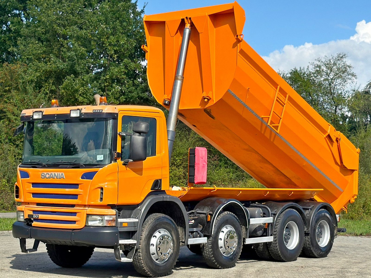 Scania P 380 Kipper * 8x4 * TOPZUSTAND - Camion benne: photos 4 Scania P 380 Kipper * 8x4 * TOPZUSTAND - Camion benne: photos 4