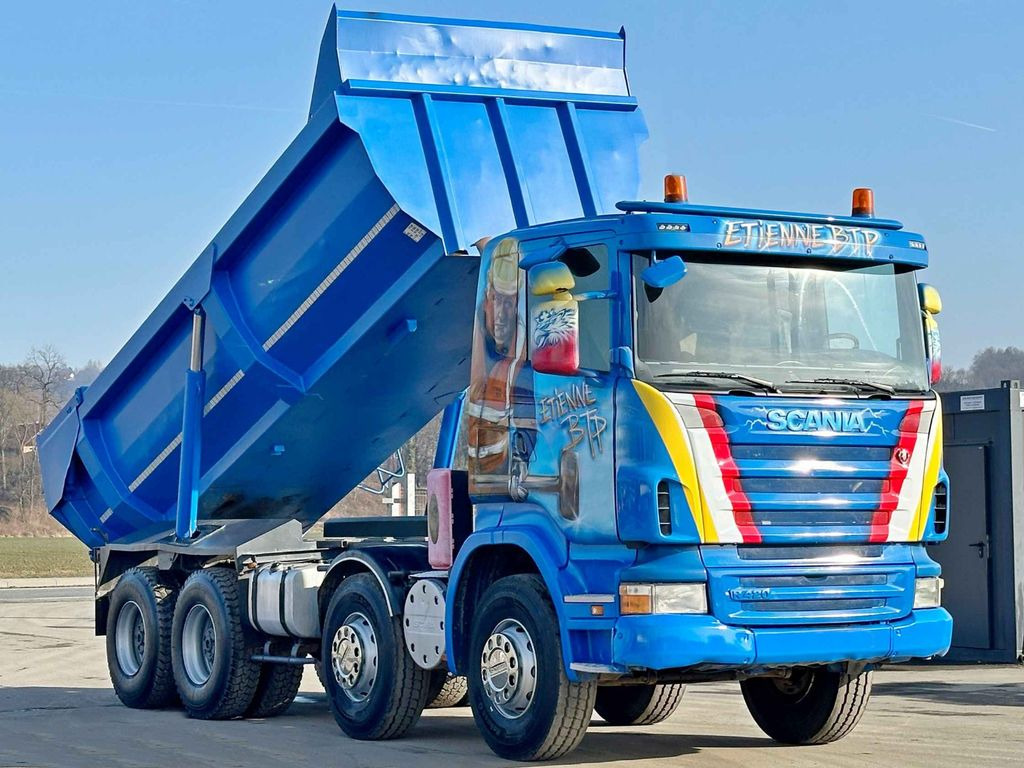 Scania R 420 * Kipper * TOPZUSTAND / 8x4 - Camion benne: photos 3 Scania R 420 * Kipper * TOPZUSTAND / 8x4 - Camion benne: photos 3