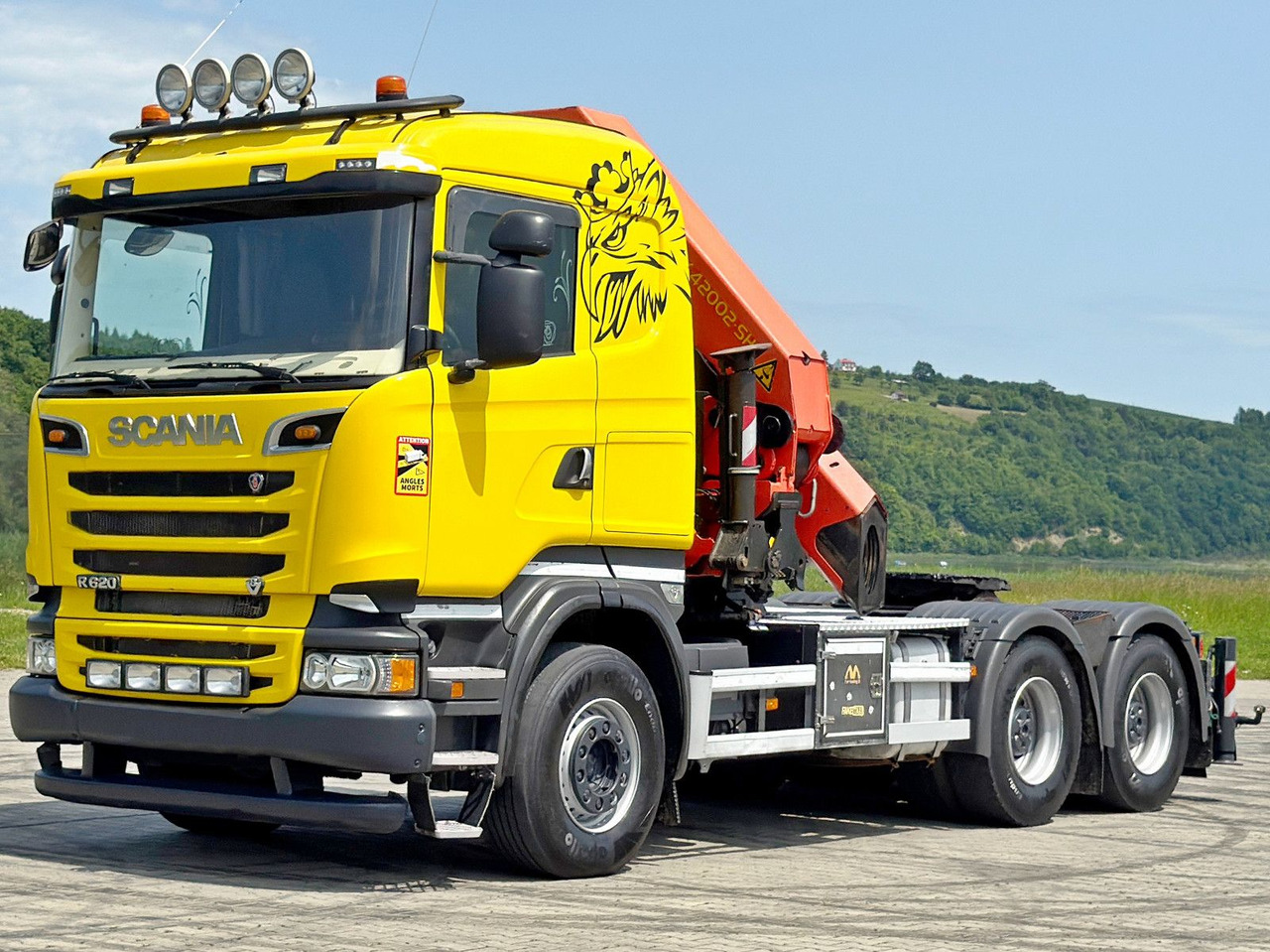 Scania R620 * Sattelzugmaschine + PK 42002-SHD+FUNK/6x4 - Camion grue: photos 3 Scania R620 * Sattelzugmaschine + PK 42002-SHD+FUNK/6x4 - Camion grue: photos 3