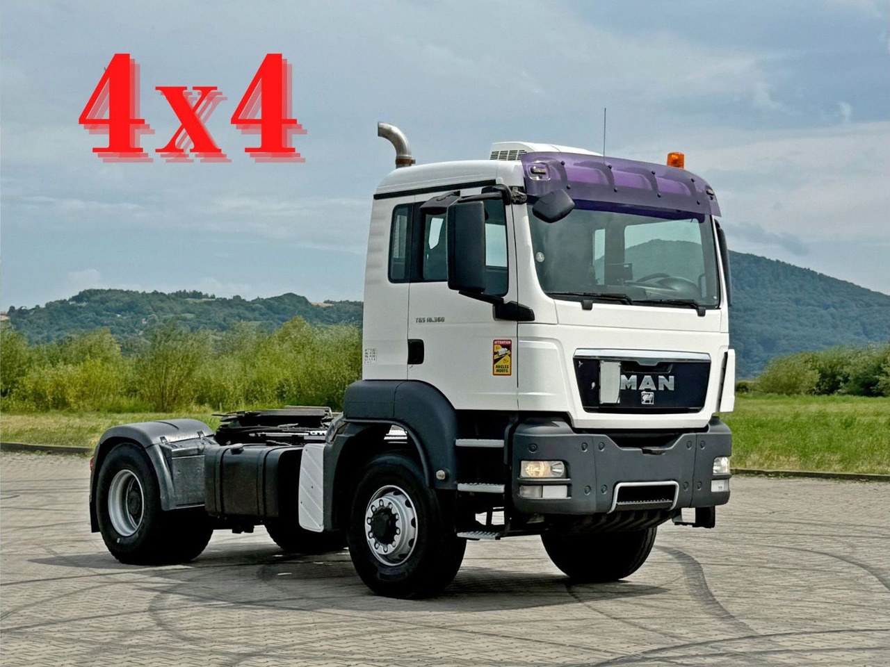 MAN TGS 18.360 * Sattelzugmaschine * 4x4 * TOP - Tracteur routier: photos 1 MAN TGS 18.360 * Sattelzugmaschine * 4x4 * TOP - Tracteur routier: photos 1