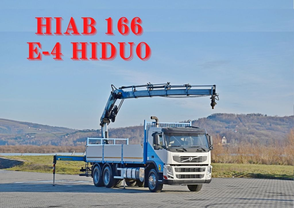 Volvo FM 410 * HIAB 166 E-4 HIDUO /FUNK *6x4 - Camion benne, Camion grue: photos 1 Volvo FM 410 * HIAB 166 E-4 HIDUO /FUNK *6x4 - Camion benne, Camion grue: photos 1