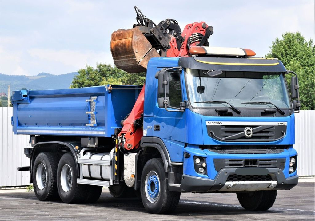 Volvo FMX 370 Kipper 4,90m *EPSILON Q150Z/FUNK*6x4 Volvo FMX 370 Kipper 4,90m *EPSILON Q150Z/FUNK*6x4 - Camion benne, Camion grue: photos 4 Volvo FMX 370 Kipper 4,90m *EPSILON Q150Z/FUNK*6x4 Volvo FMX 370 Kipper 4,90m *EPSILON Q150Z/FUNK*6x4 - Camion benne, Camion grue: photos 4