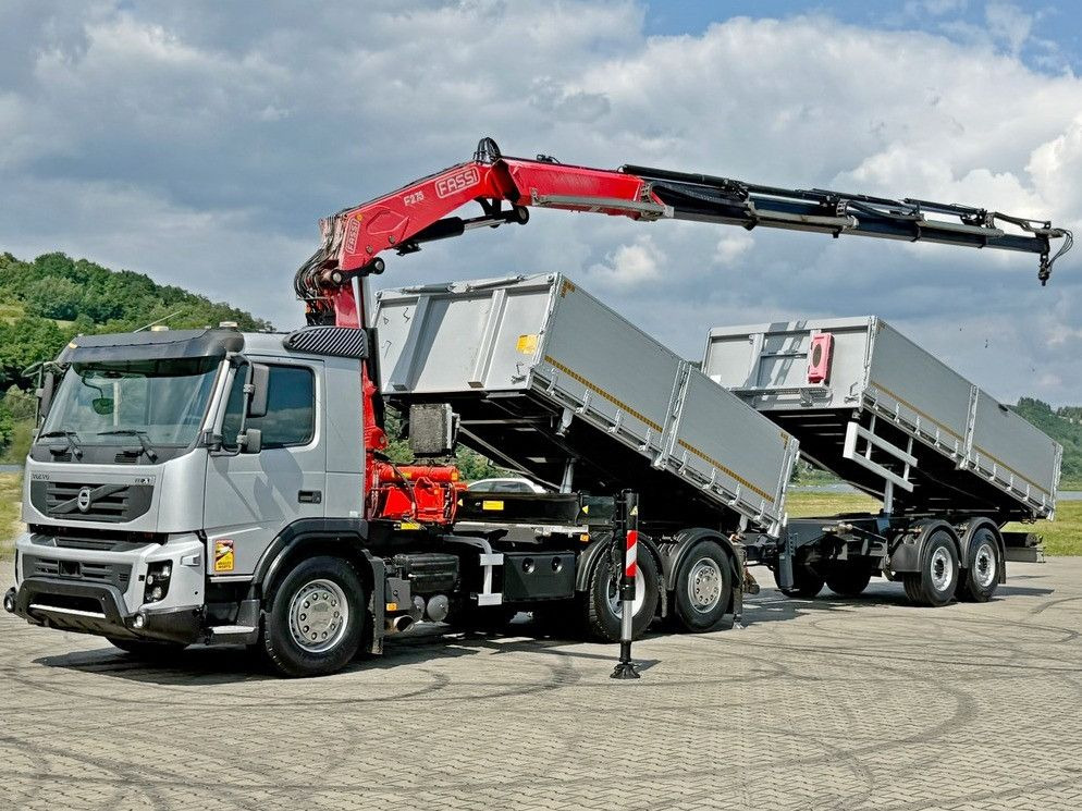 Volvo FMX 420* FASSI F275.2.25 + FUNK + Anhänger / TOP - Camion grue: photos 2 Volvo FMX 420* FASSI F275.2.25 + FUNK + Anhänger / TOP - Camion grue: photos 2