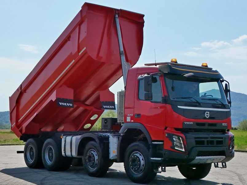 Volvo FMX 420 Kipper * TOPZUSTAND / 8x4 ! - Camion benne: photos 4 Volvo FMX 420 Kipper * TOPZUSTAND / 8x4 ! - Camion benne: photos 4