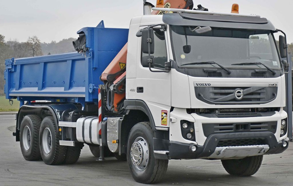 Volvo FMX 450 Kipper 5,10m *PK 14002-EH B/FUNK *6x4 - Camion grue, Camion benne: photos 4 Volvo FMX 450 Kipper 5,10m *PK 14002-EH B/FUNK *6x4 - Camion grue, Camion benne: photos 4