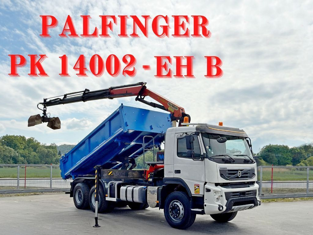 Volvo FMX 450 Kipper 5,15m * PK 14002-EH B * 6x4 * TOP - Camion benne: photos 1 Volvo FMX 450 Kipper 5,15m * PK 14002-EH B * 6x4 * TOP - Camion benne: photos 1