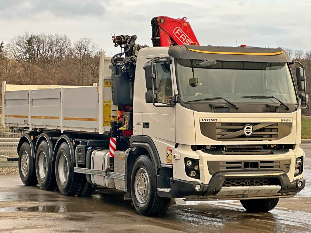 Volvo FMX 450 Kipper 6,50m*FASSI F215A.0.24 + FUNK*8x4 - Camion grue, Camion benne: photos 4 Volvo FMX 450 Kipper 6,50m*FASSI F215A.0.24 + FUNK*8x4 - Camion grue, Camion benne: photos 4