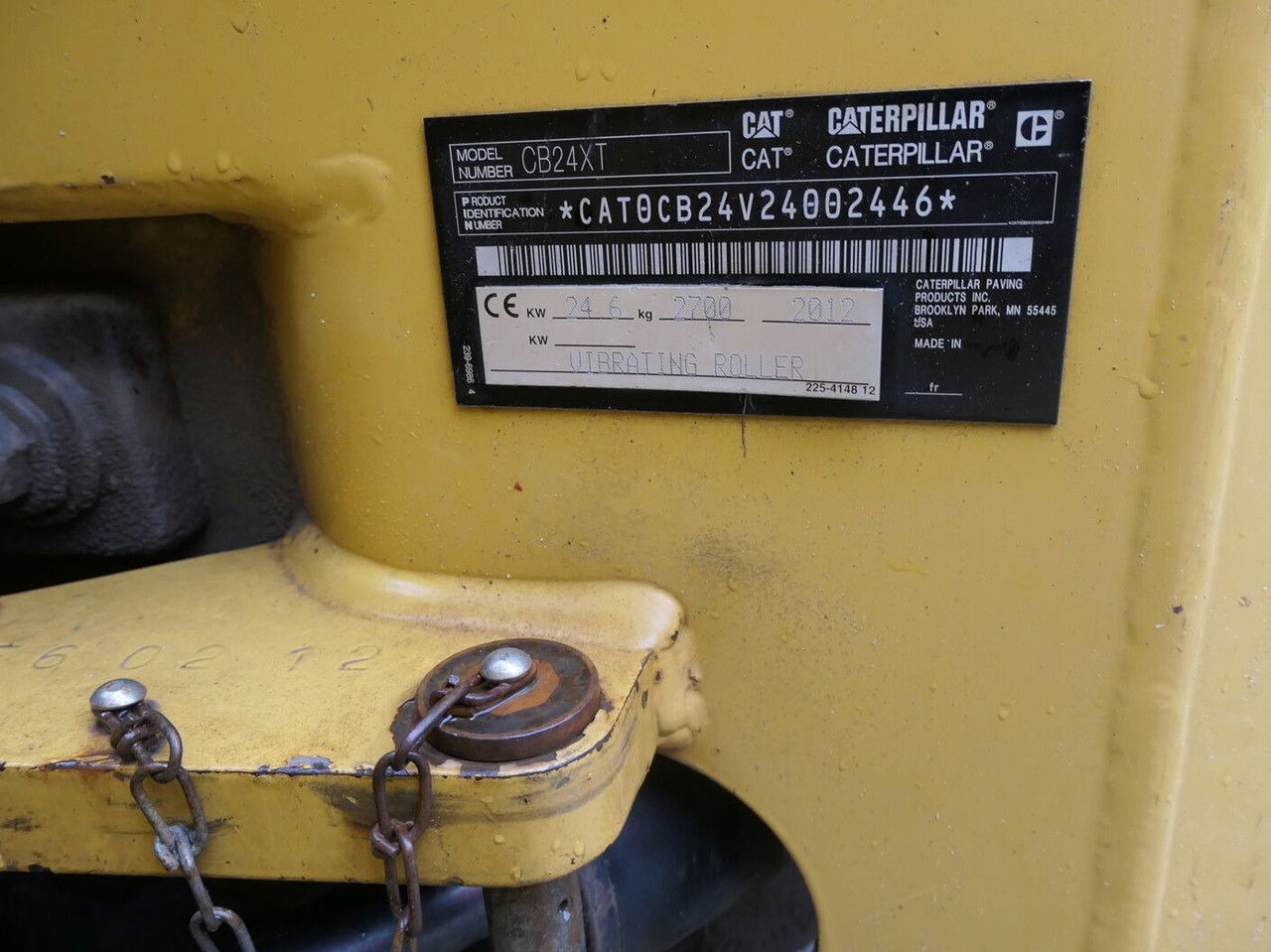 Caterpillar CB24 XT - Rouleau compresseur: photos 5 Caterpillar CB24 XT - Rouleau compresseur: photos 5